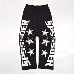 1:1 quality version Silver-Hot-Stamped Letter Print Zipper Hoodie & Pants Set 28656538