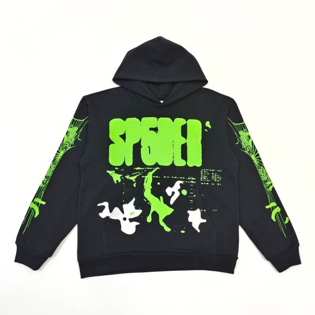 1:1 quality version Ray Doodle Print Hoodie & Pants Set 2 colors 28656046