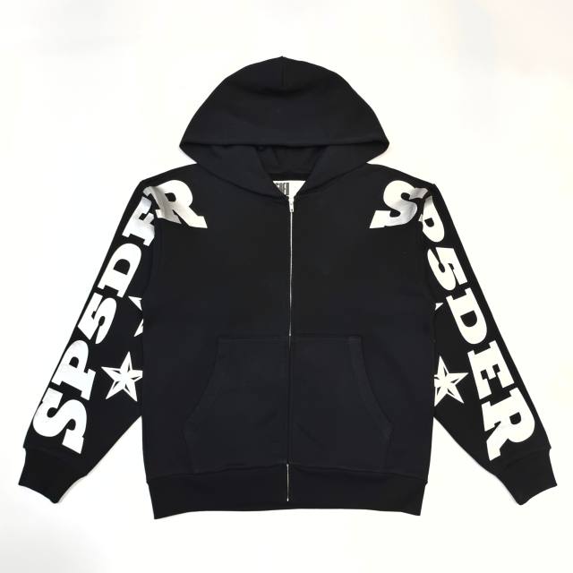1:1 quality version Silver-Hot-Stamped Letter Print Zipper Hoodie & Pants Set 28656538