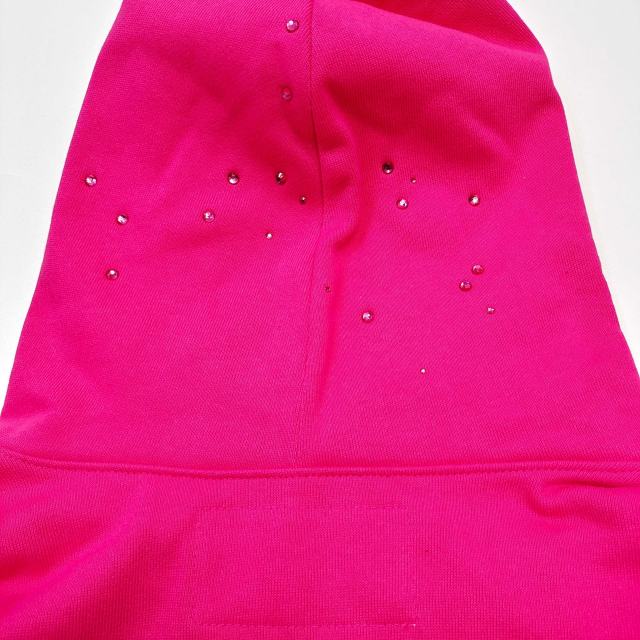 1:1 quality version Rhinestone Letter Logo Hoodie & Pants Set 28710087