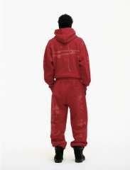 1:1 quality version Ray Doodle Print Hoodie & Pants Set 2 colors 28656046