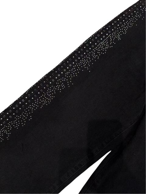 1:1 quality version Side Rhinestone Straight-Leg Jeans 2 colors 28756320