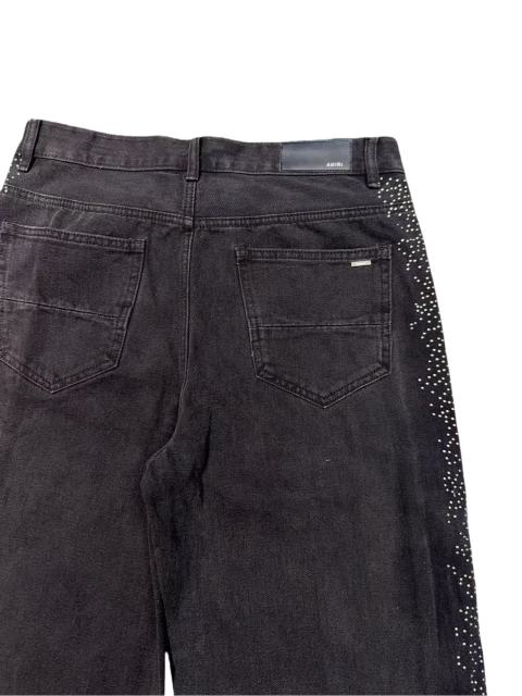 1:1 quality version Side Rhinestone Straight-Leg Jeans 2 colors 28756320
