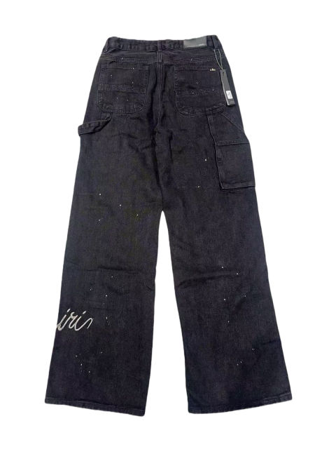 1:1 quality version Patchwork Embroidered Straight-Leg Jeans 28756315