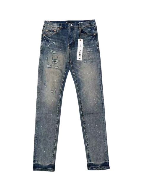 1:1 quality version Dried Paint White Speckles Ripped Jeans 28761311