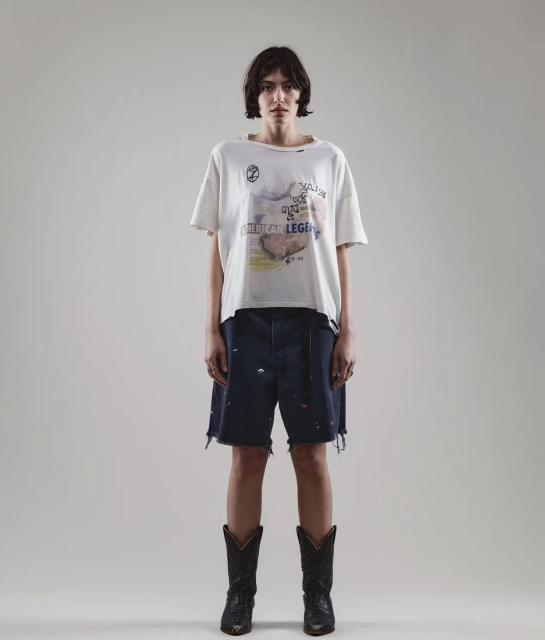 American Legend Embroidered Print Tee 28756449