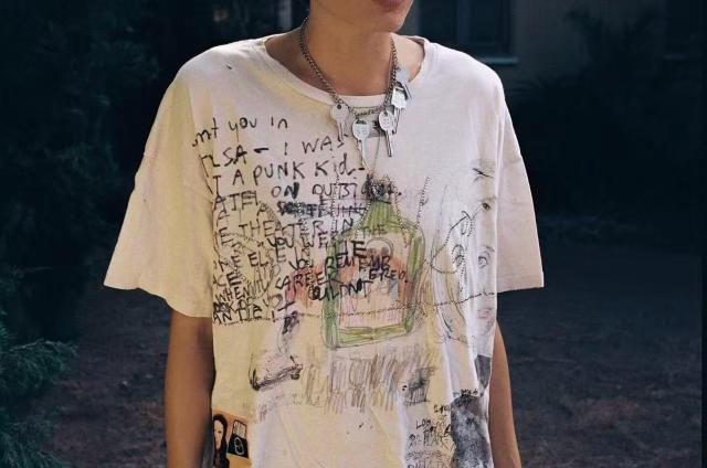 Street Poster Graffiti Print Tee 28756448