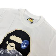 1:1 quality version Moon Ape Head Print Tee 2 colors 28758407