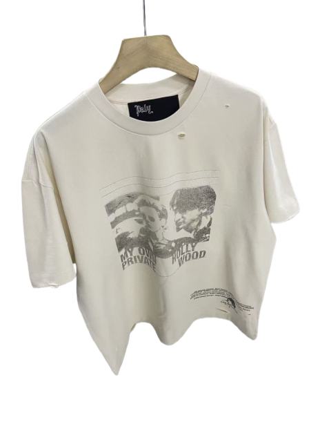 Film-Texture Graphic Print Tee 28751627