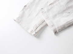 Distressed White Jeans 28684971
