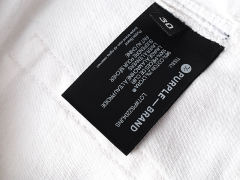 Distressed White Jeans 28684971
