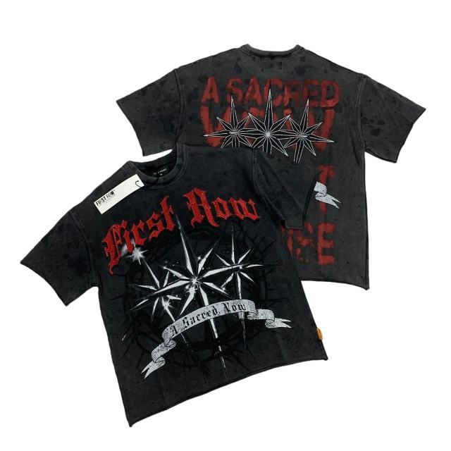 Red Diamond Printed Washed Version Tee 28747720