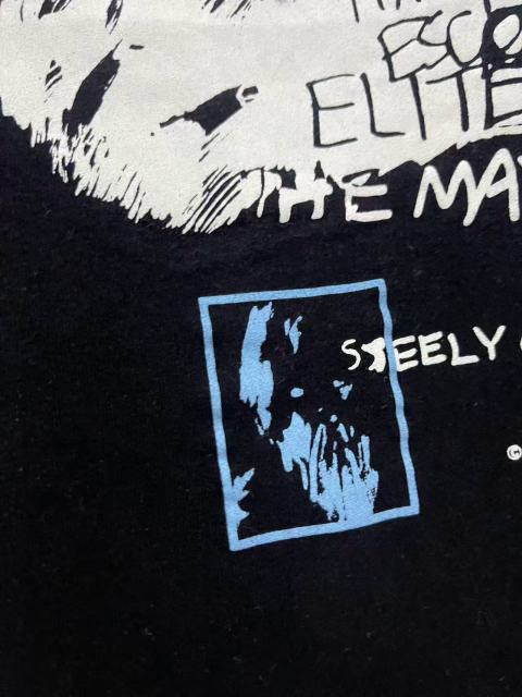 Black Dennis Graffiti Print Washed Version Tee 28756297