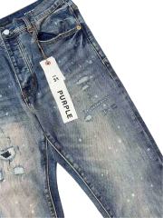 1:1 quality version Dried Paint White Speckles Ripped Jeans 28761311