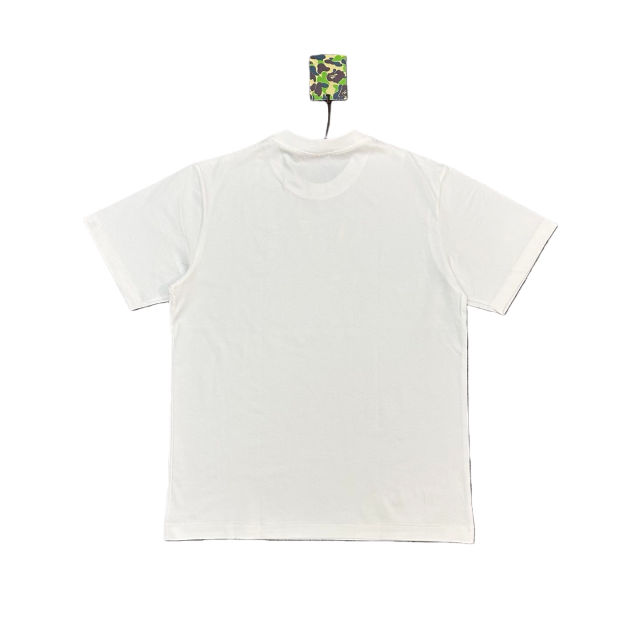 1:1 quality version Art Camouflage Little Ape Head Letter Print Tee 2 colors 28746638