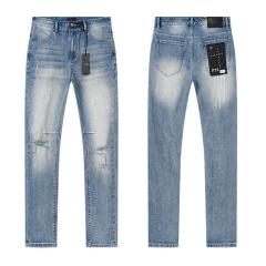 Knee-Ripped Jeans 28750137