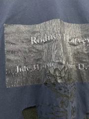 Commemorative Slogan Print Embroidered Washed Version Tee 28756298