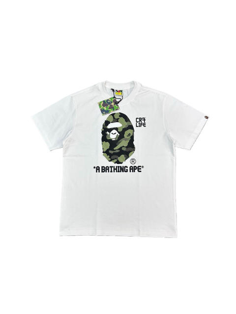 1:1 quality version Camouflage Ape Head Slogan Print Tee 2 colors 28694958