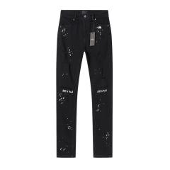 Ink-Splattered Ripped Jeans 28750109