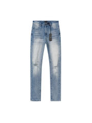 Knee-Ripped Jeans 28750137