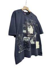 Chest Portrait Print Washed Version Tee 28756304