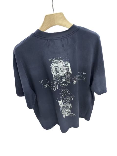 Chest Portrait Print Washed Version Tee 28756304