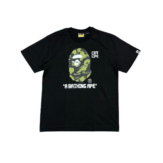 1:1 quality version Camouflage Ape Head Slogan Print Tee 2 colors 28694958