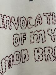 West Coast Graffiti Rhinestone Print Tee 28756454