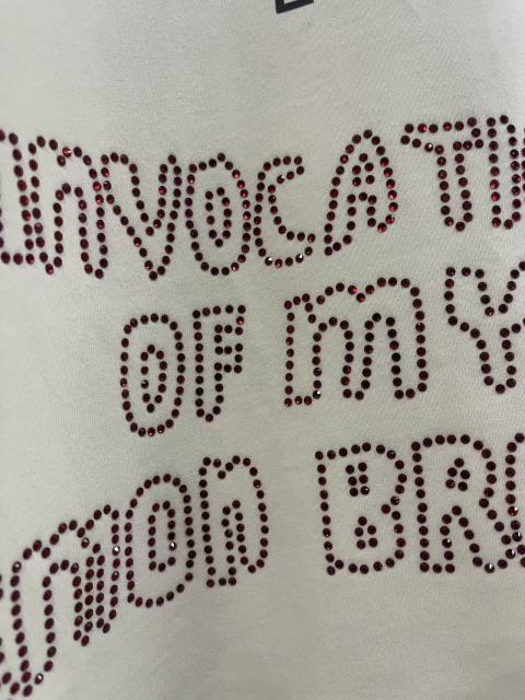 West Coast Graffiti Rhinestone Print Tee 28756454