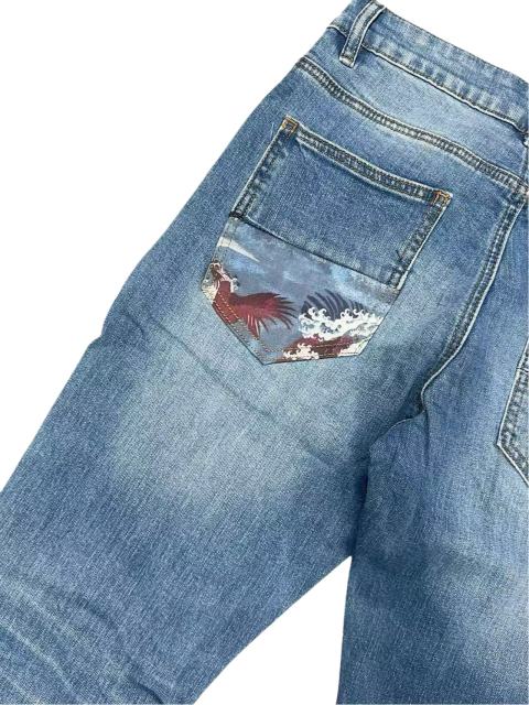 1:1 quality version Knee Rips Stitching Slim Fit Jeans 28648682