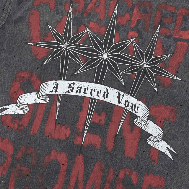 Red Diamond Printed Washed Version Tee 28747720