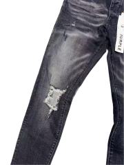 1:1 quality version Wall Crack Style Ripped Visible Stitching Jeans 28761308