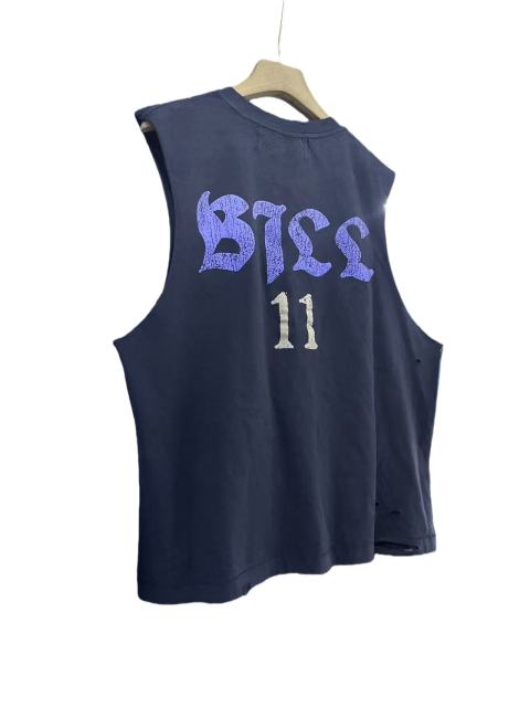 Skull No.11 Print Washed Version Vest 28751626