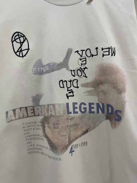 American Legend Embroidered Print Tee 28756449