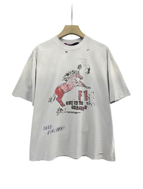 Miami F1 Logo Print Washed Version Tee 28756299