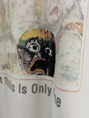 Panic Expression Graffiti Print Washed Version Tee 28751631