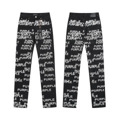 Full-Print White Logo Jeans 28678944