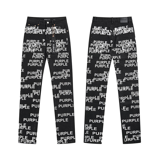 Full-Print White Logo Jeans 28678944