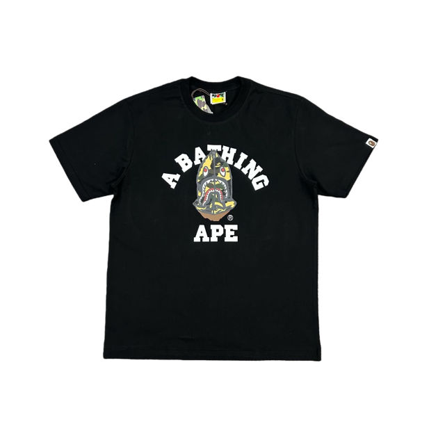 1:1 quality version Shark Star People Pattern Print Tee 2 colors 28746630