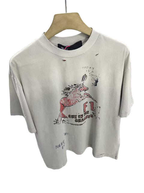 Miami F1 Logo Print Washed Version Tee 28756299