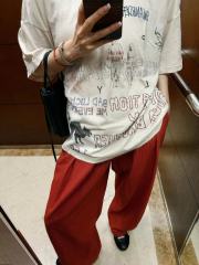 West Coast Graffiti Rhinestone Print Tee 28756454
