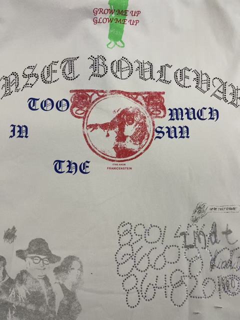 Anniversary Rhinestone Print Tee 28756456