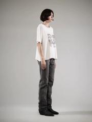 Film-Texture Graphic Print Tee 28751627