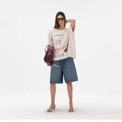 West Coast Graffiti Rhinestone Print Tee 28756454