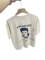 Vintage Blue Portrait Print Tee 28751630