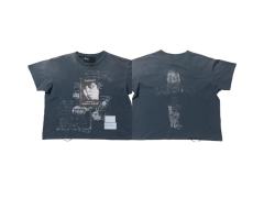 Chest Portrait Print Washed Version Tee 28756304