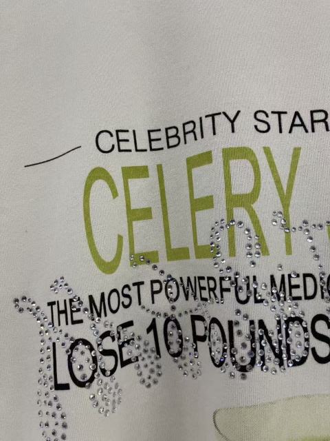 Celery Juice Rhinestone Print Tee 28756452