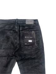 1:1 quality version Matte Black Pleated Jeans 28761312