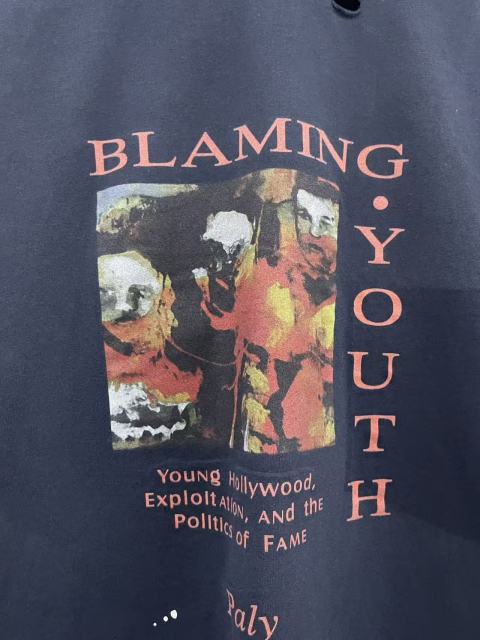 Blaming Youth Print Washed Version Tee 28756308