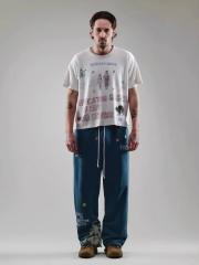 West Coast Graffiti Rhinestone Print Tee 28756454